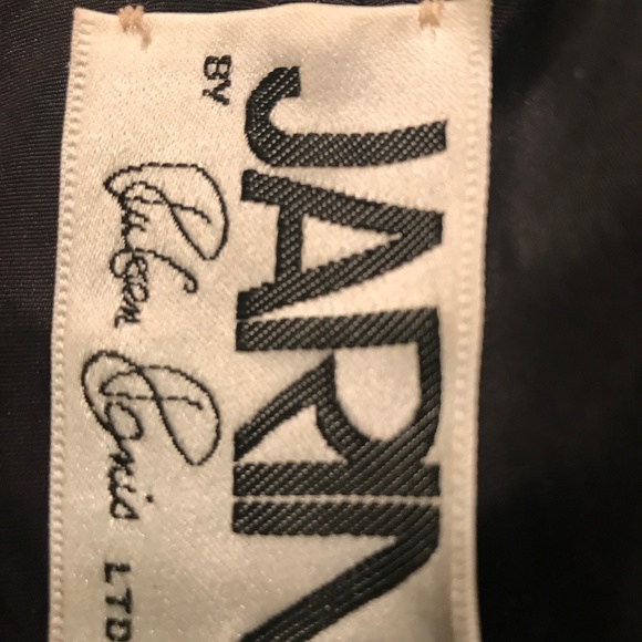 Vintage RUBEN PANIS Couture Black Cocktail Dress - Picture 7 of 8